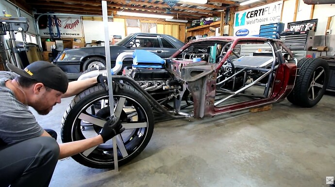 custom foxbody mustang hot rod build bibbster kyle voss