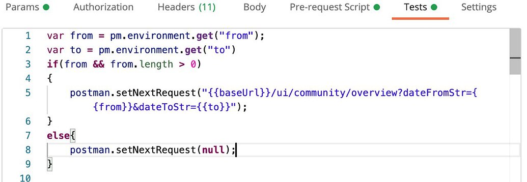 Run request many times with different query params as variable - Help ...