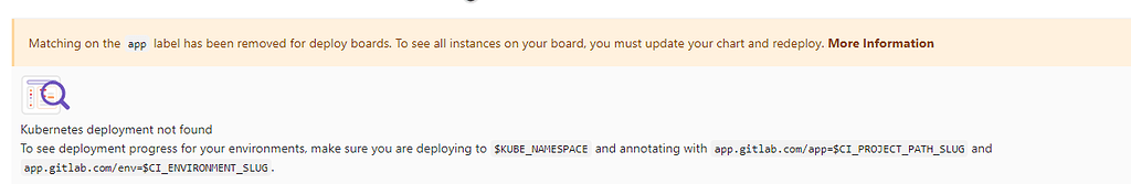 Environments: Kubernetes deployment not found - Infrastructure as Code ...