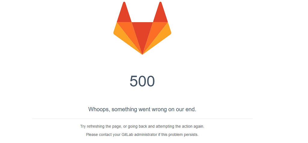 GitLab CE Something went wrong after installation - How to Use GitLab ...