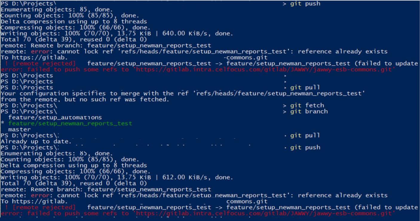 Remote: error: cannot lock ref - GitLab CI/CD - GitLab Forum