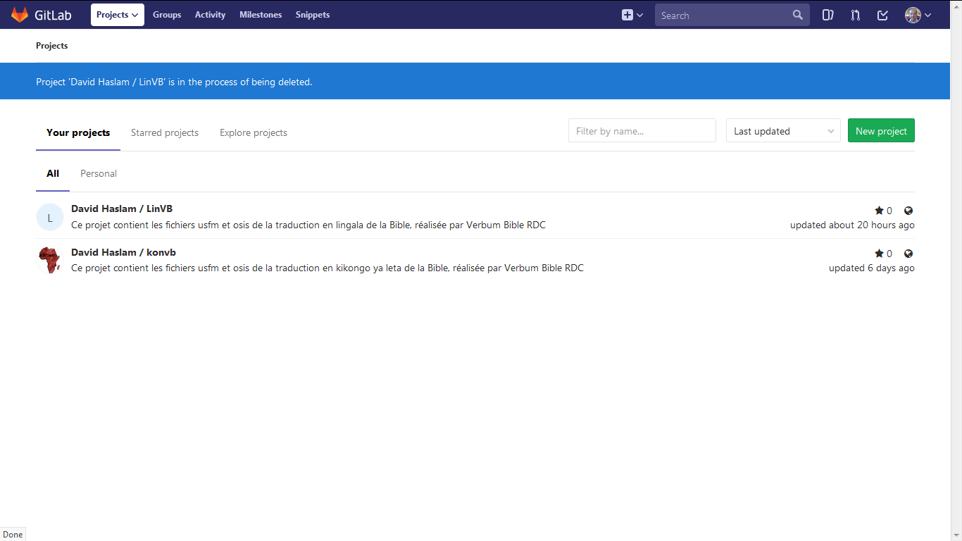 Forking a repository stopped working - How to Use GitLab - GitLab Forum