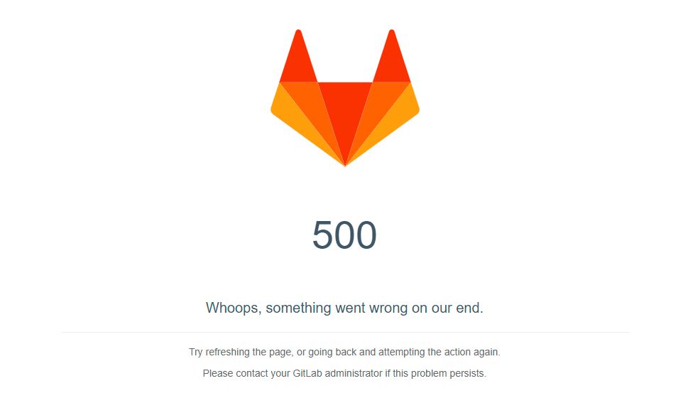 Login page is comming, after login 500 error - Self-managed - GitLab Forum