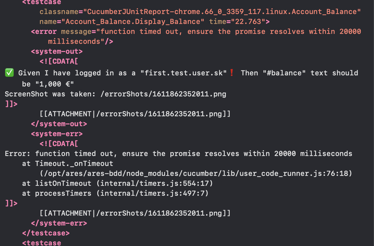 Junit test screenshots - GitLab CI/CD - GitLab Forum