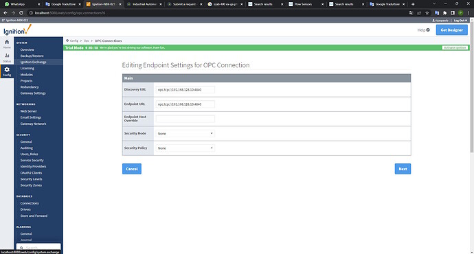 IgnitionConfiguration
