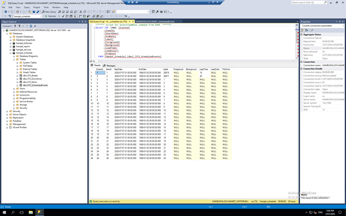 SQL data