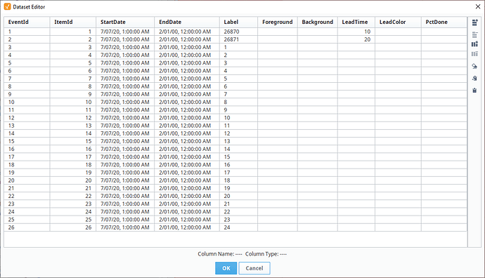 Datatable