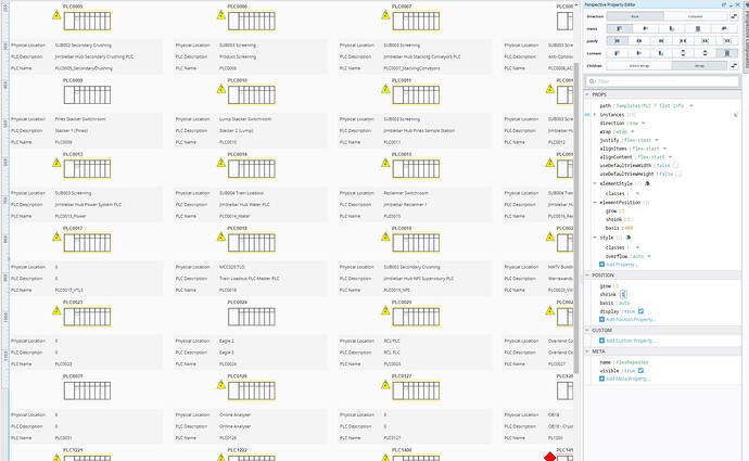 Flex Repeater Settings
