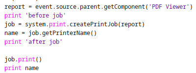 print script