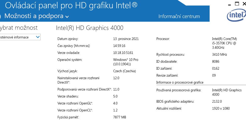 Cannot Update my Intel HD Graphics 4000 driver - Intel Community
