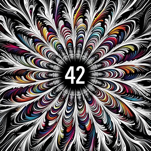 DALL·E 2023-10-14 14.38.42 - Digital art in the style of Sumi-e using thick black ink that captures the essence of abstract psychedelic patterns. The illustration radiates with ev