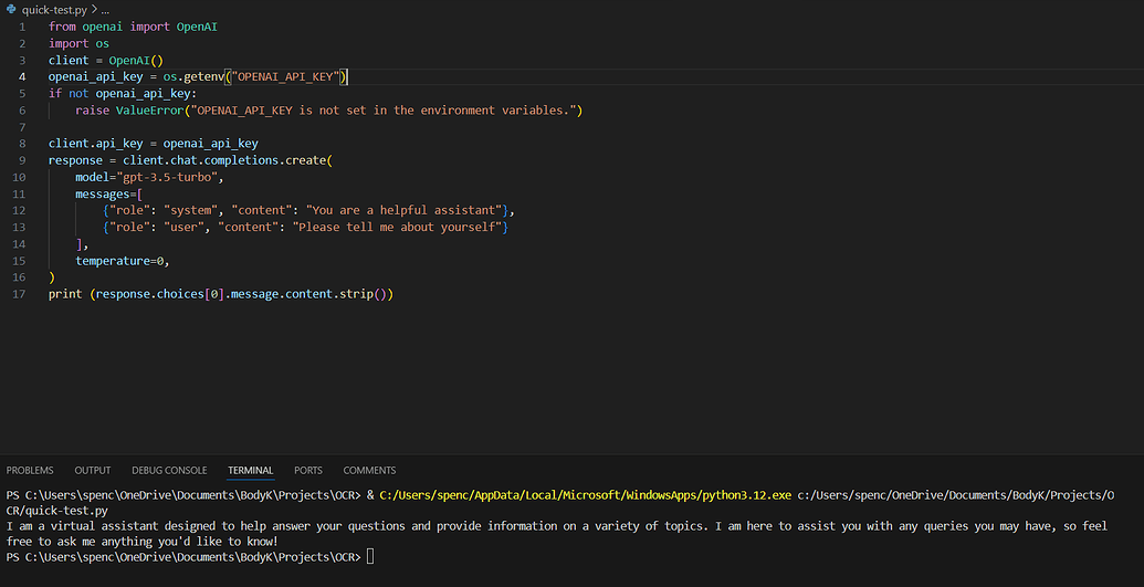Struggling with the version or code - API - OpenAI Developer Community