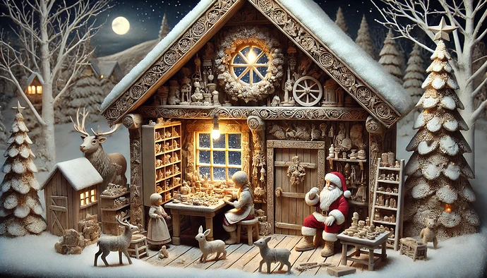 Santa & Family Packaging