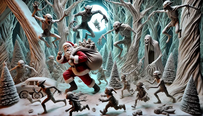 Greedy World VS Santa