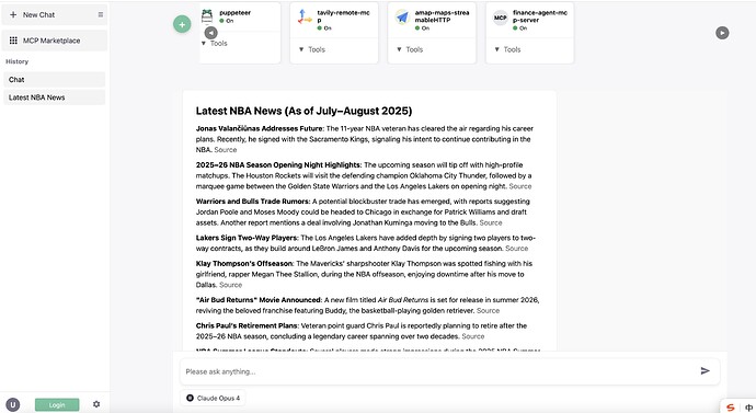 AI Search Live Demo