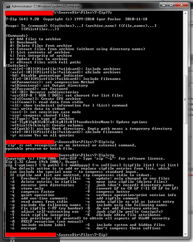 Is there a 64 bit version of zip.exe for running on 64 bit Windows