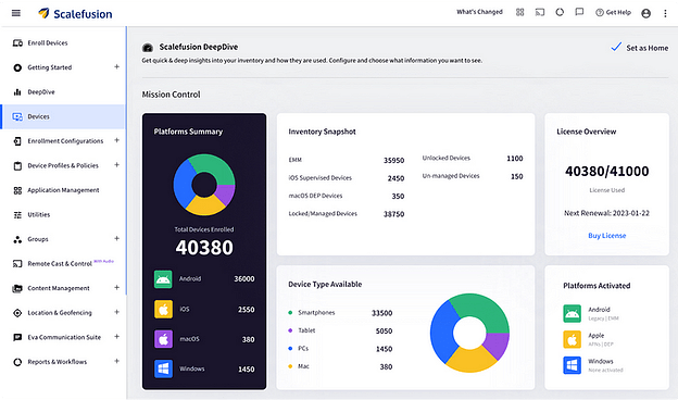 Scalefusion — Best MDM Software