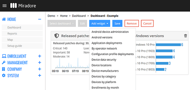 Miradore open source mdm software