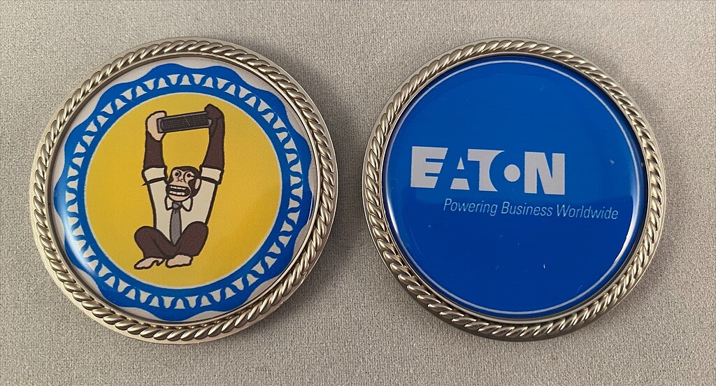 New Eaton challenge coin unveiled! - Eaton - Spiceworks