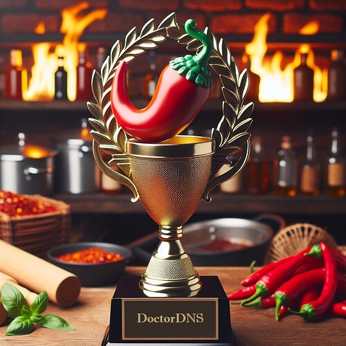 DoctorDNS Trophy