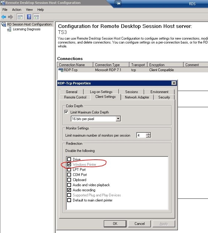 can-t-enable-printer-redirection-in-rds-host-config-windows