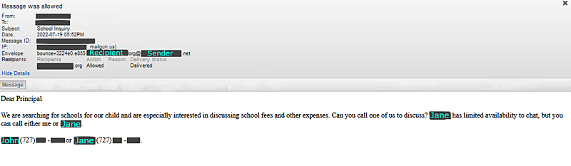 Targeted email attack (but no malicious links/attachments)!?