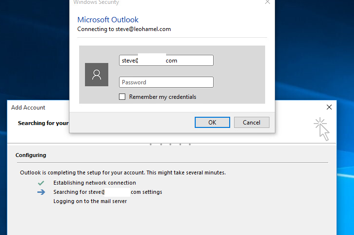 I Can No Longer Connect My Outlook 2019 Pro Email To My Isp I Ve