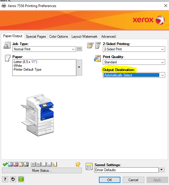 XEROX 7556: How to Disable Tray 1 - Hardware - Spiceworks Community XEROX 7556: How to Disable Tray 1 - Hardware - Spiceworks Community