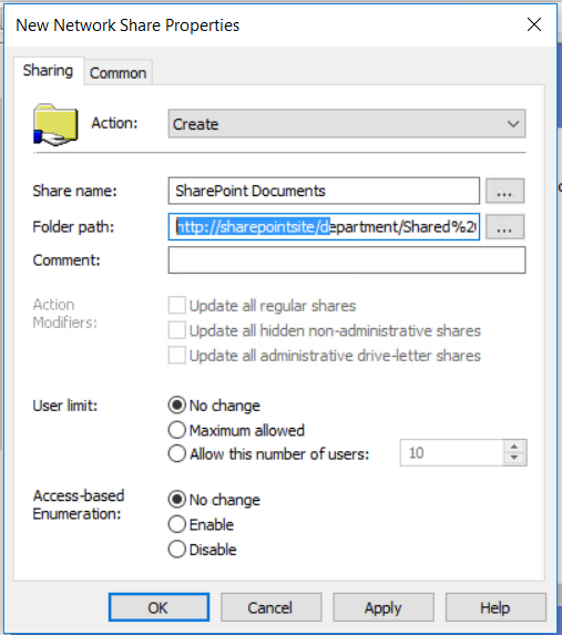 Mapping a network drive to sharepoint - Software - Spiceworks Community