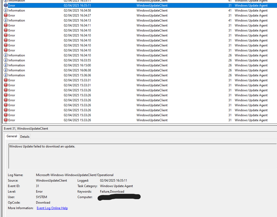 コメント Fixed) Error Code 0x80246007 The Update Hasn't Downloaded