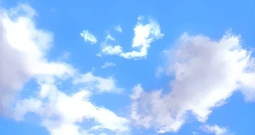 follow me sky GIF