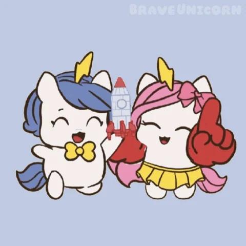 Hooray Bu GIF by Brave Unicorn