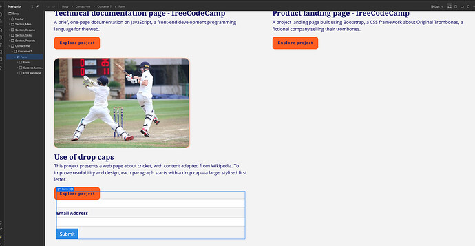 Contact Form_Desktop Breakpoint