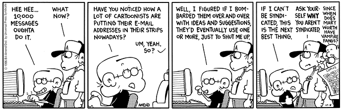 FoxTrot Classics Comic Strip for October 08, 2007