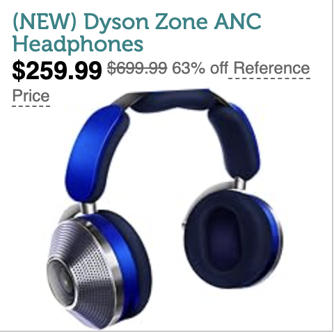 NEW) Dyson Zone ANC Headphones - Electronics - Woot