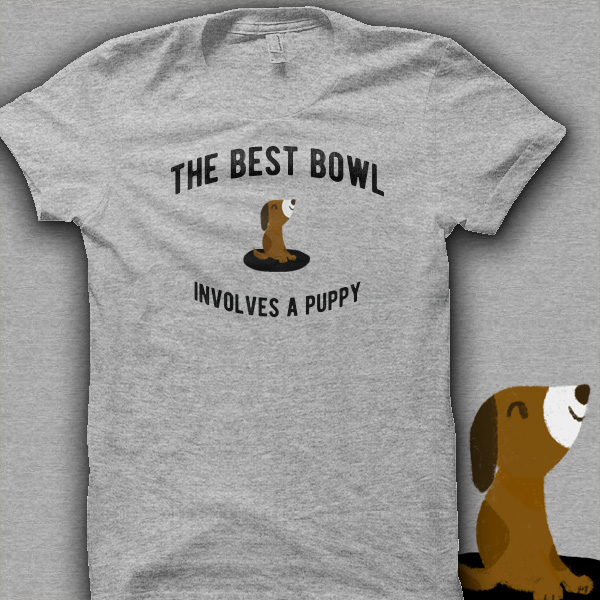 The best bowl involves a puppy