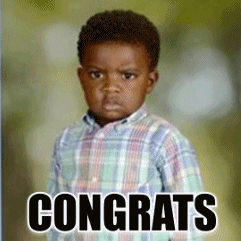 Angry Congrats GIF - Angry Congrats Kid - Discover & Share GIFs