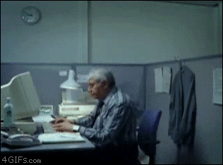 paper airplane rage GIF