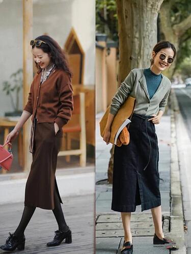 过膝半裙 三四十岁的女人 照着穿太洋气 过膝半裙 三四十岁的女人 照着穿太洋气