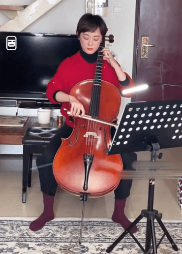 孙俪大提琴考级视频曝光 没背谱引热议