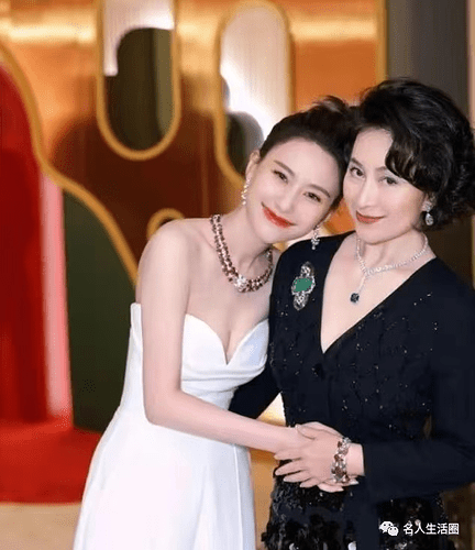 何超琼现北京政协学习会，素颜和精修差太多
