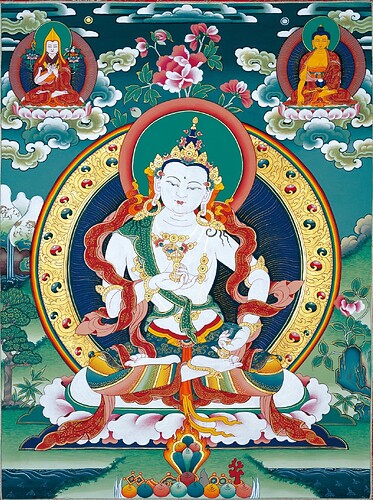 金刚萨垜菩萨45X60CM 05--110MB