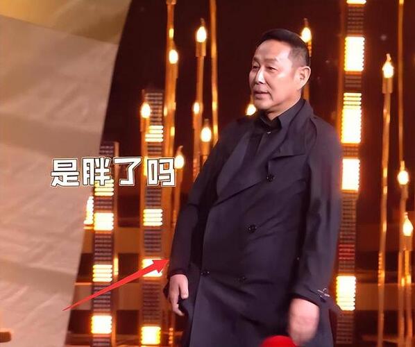 68岁陈道明被质疑整容 脸肿胀不自然 下巴又尖