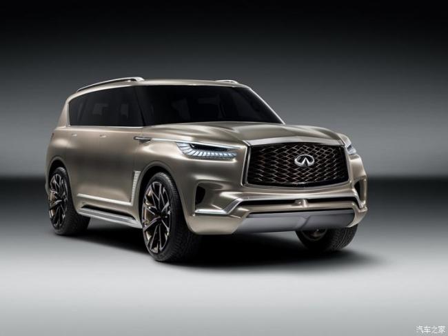全新英菲尼迪QX80概念车将于6月首发