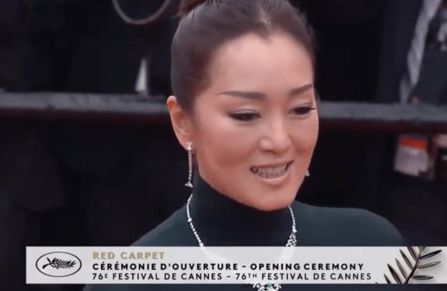 张雨绮狂秀身姿 巩俐裸唇 戛纳红毯的中国面孔