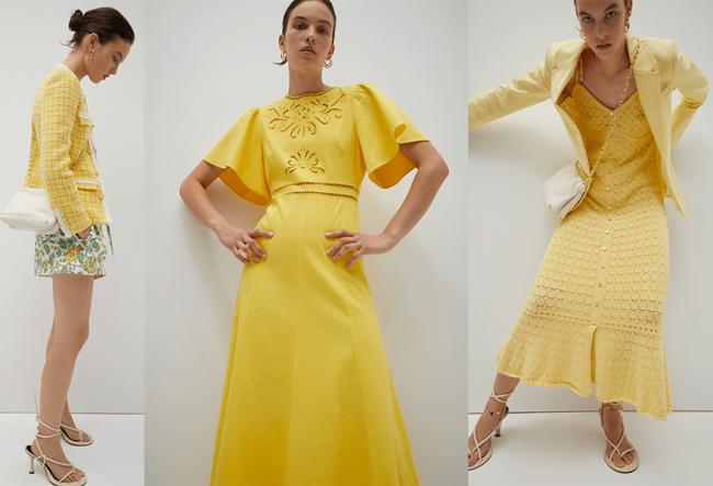 Derek Lam 10 Crosby 活力花纹 荷叶边装饰的时尚