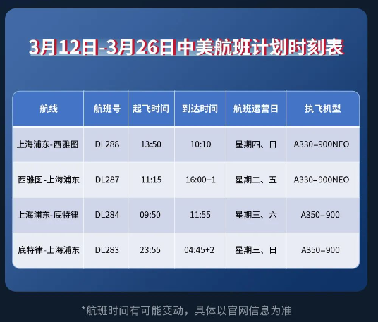 美国两大航司宣布正式恢复中美直飞 内附要求
